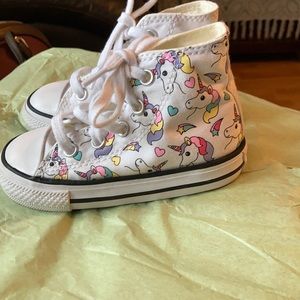 Girls converse unicorn sneakers